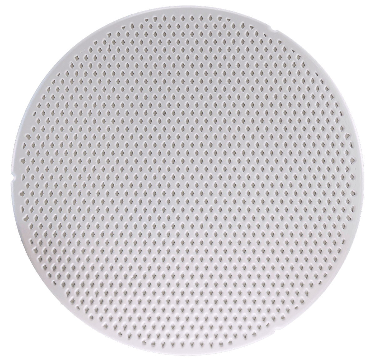 Perforated sanding disc with hook-and-loop backing