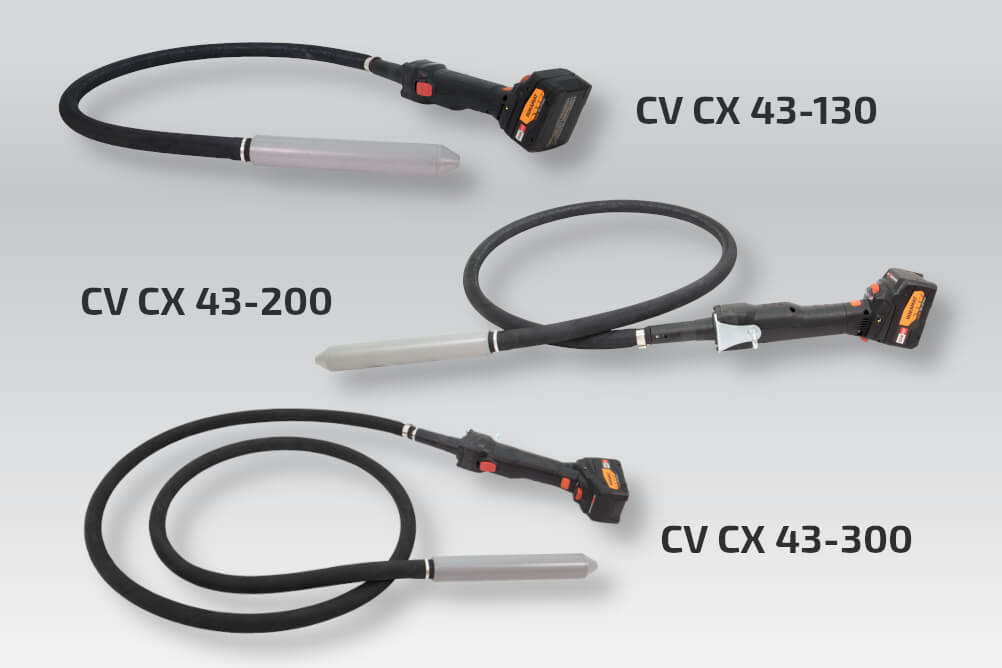 Betonrüttler CV CX mit Akku